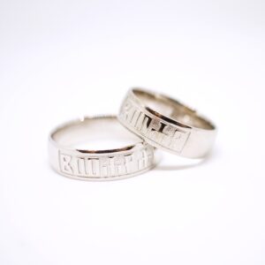 WEDDING RINGS / glagolitic script